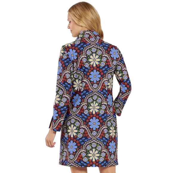 Jude Connally Anna Jude Cloth Stretch Knit Wrinkle-Free Felicity Floral Dress XS - Picture 3 of 4